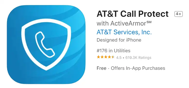 how to block spam calls on iphone with AT&T CALL Protect